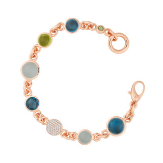 Roségold, Armschmuck, Bron Sushi Armband, Ref: 8AR4039MIX02BR