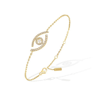 Gelbgold, Armschmuck, Messika Lucky Eye Armband, Ref: 10035-YG