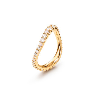 Gelbgold, Ringe, Ole Lynggaard Copenhagen Love Bands Ring, Ref: A3126-401