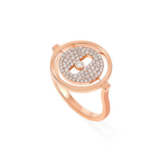 Roségold, Ringe, Messika Lucky Move Pavé PM Ring, Ref: 07534-PG