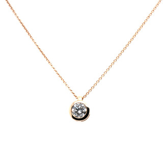 Roségold, Halsschmuck, Juwelier Michels SPARKLING Anhänger 0,75 Karat Roségold, Ref: SP-075-RO