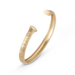 Gelbgold, Armschmuck, Ole Lynggaard Copenhagen Julius Armreif, Ref: A3053-401