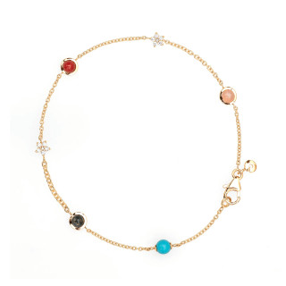 Gelbgold, Armschmuck, Ole Lynggaard Copenhagen Shooting Stars Armband, Ref: C0073-407