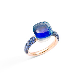 Roségold, Ringe, Pomellato Nudo Classic Ring, Ref: PAB9040O6BKRZALTL_55
