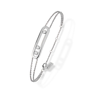 Weißgold, Armschmuck, Messika Move Classique Armband, Ref: 03996-WG