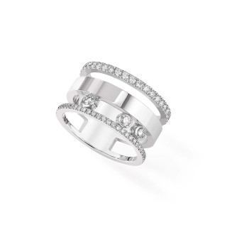 Weißgold, Ringe, Messika Move Romane GM Ring, Ref: 06659-WG