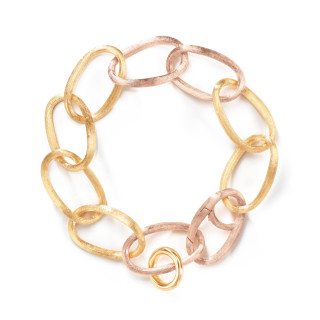 Gelbgold, Armschmuck, Ole Lynggaard Copenhagen Love Armband groß mit Anhänger, Ref: A1734-419