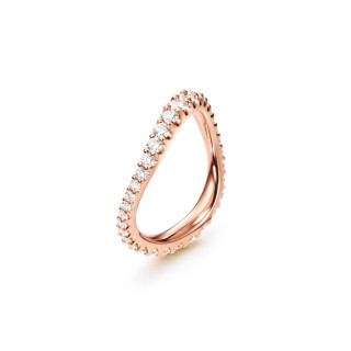 Roségold, Ringe, Ole Lynggaard Copenhagen Love Bands Ring, Ref: A3126-701