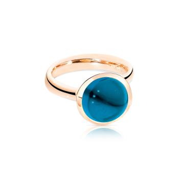 Bouton Ring large London Topas