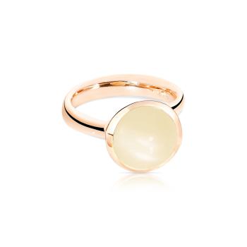 Bouton Ring large sand Mondstein
