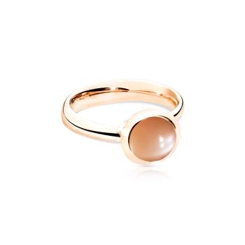 Bouton Ring small brauner Mondstein