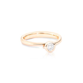 Bouton Solitaire Ring
