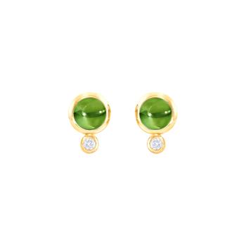 Bouton Ohrstecker Peridot