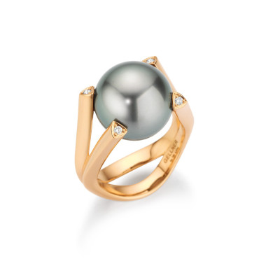         Roségold, Ringe, Gellner Wave Ring