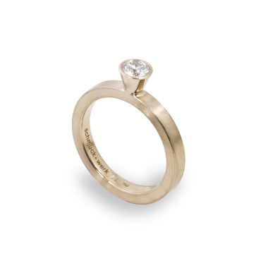         Rotgold, Ringe, Schmuckwerk Alpen Solitairering