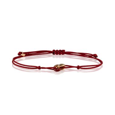 Armschmuck, Textil, Adolfo Courrier Bracelet