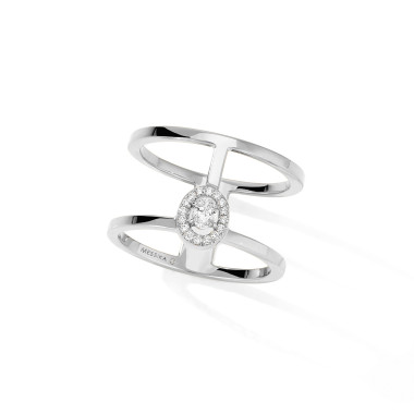         Weißgold, Ringe, Messika Glam'Azone 2 Rows Ring