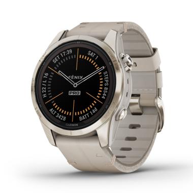 Unisex, Quarzwerk, Garmin fēnix® 7S Pro – Sapphire Solar Edition