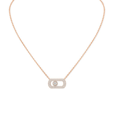         Roségold, Halsschmuck, Messika So Move Halskette