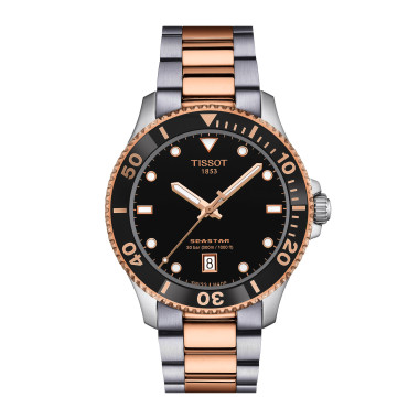        Damen- und Herrenuhr, Quarzwerk, Tissot Seastar 1000 Quartz