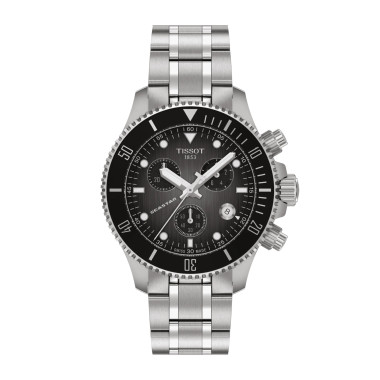         Damen- und Herrenuhr, Quarzwerk, Tissot Seastar 1000 Quartz Chronograph