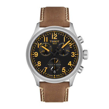         Damen- und Herrenuhr, Quarzwerk, Tissot Chrono L 42mm