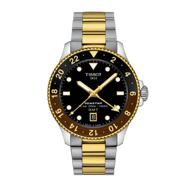         Herrenuhr, Quarzwerk, Tissot Seastar 1000 Quarz GMT