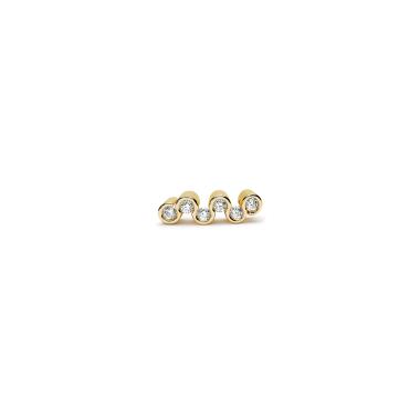 Armschmuck, Gelbgold, Niessing Colette C Diamond Wave Anhänger