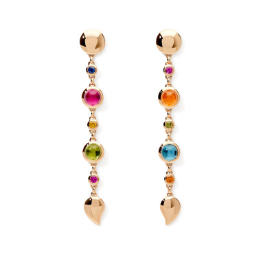         Roségold, Ohrringe, Tamara Comolli BOUTON Ohrringe Long 'Candy' 