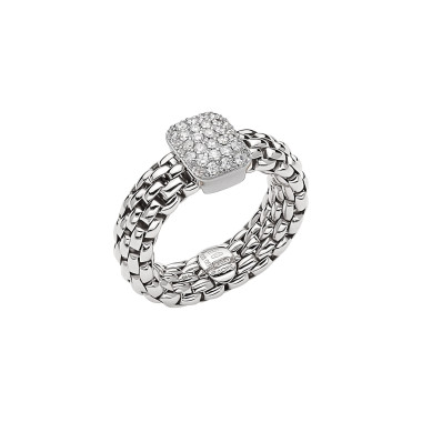 Ringe, Weißgold, FOPE Vendôme Flex'it Ring