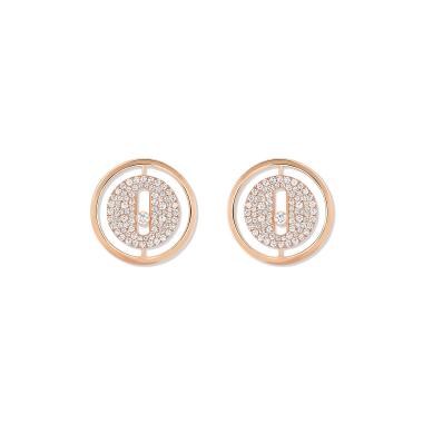 Ohrringe, Roségold, Messika Lucky Move Ohrstecker