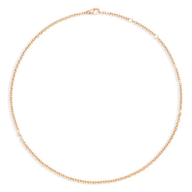         Roségold, Halsschmuck, Pomellato Gold Halskette