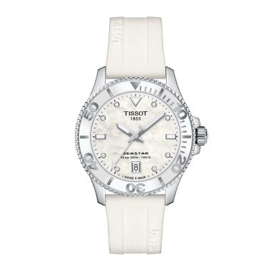         Damenuhr, Quarzwerk, Tissot Seastar 1000 36 mm