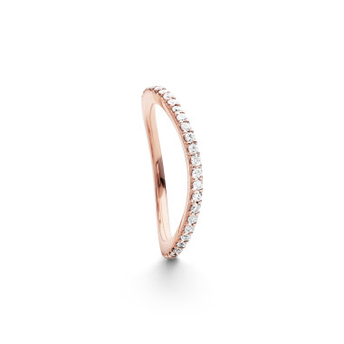 Ringe, Roségold, Ole Lynggaard Copenhagen Love Bands Ring