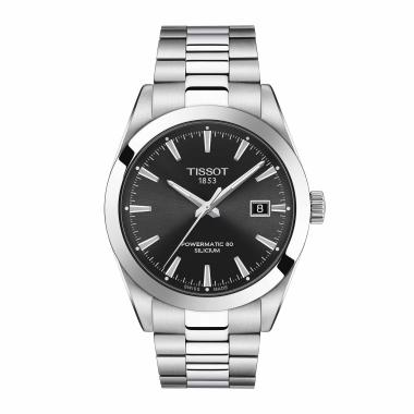 Herrenuhr, Automatik, Tissot Gentleman Powermatic 80 Silicium