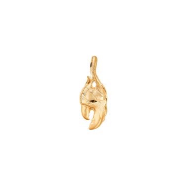 Halsschmuck, Gelbgold, Ole Lynggaard Copenhagen Anhänger Claw Mittelgross
