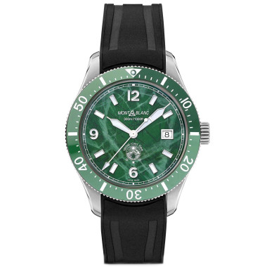 Damen- und Herrenuhr, Automatik, Montblanc 1858 Iced Sea Automatic Date