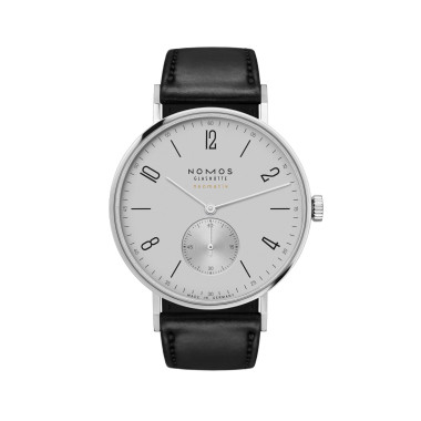 Herrenuhr, Automatik, NOMOS Glashütte Tangente neomatik 39 platingrau