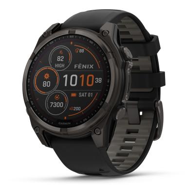 Herrenuhr, Quarzwerk, Garmin fēnix® 8 – 47 mm, Solar, Sapphire