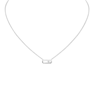         Weißgold, Halsschmuck, Messika Move Uno Halskette