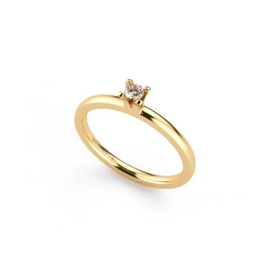 Ringe, Gelbgold, Niessing Amatis 4 Krappen Ring