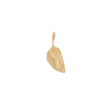         Gelbgold, Halsschmuck, Ole Lynggaard Copenhagen Leaves Anhänger klein