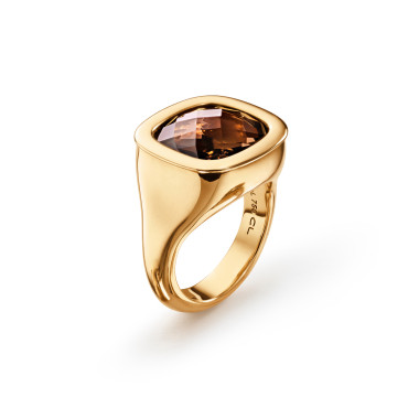         Gelbgold, Ringe, Ole Lynggaard Copenhagen Cushion Ring