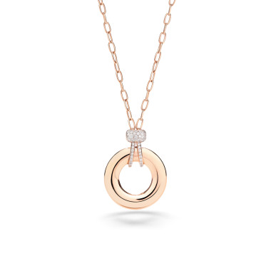 Halsschmuck, Roségold, Pomellato Iconica Halskette