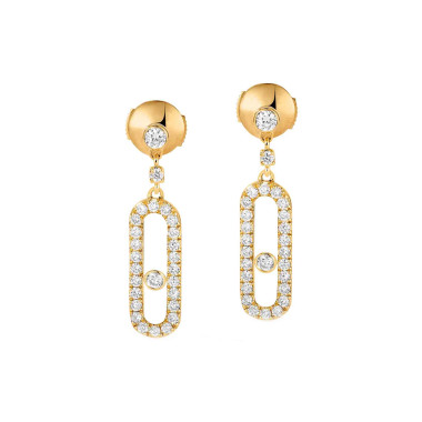         Gelbgold, Ohrringe, Messika Move Uno Stud Ohrhänger