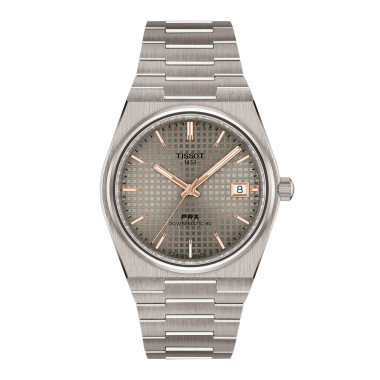         Damen- und Herrenuhr, Automatik, Tissot PRX Titan 38mm