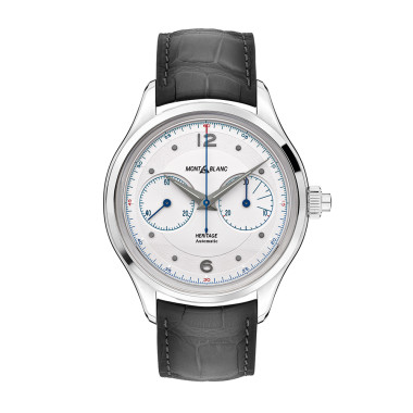 Herrenuhr, Automatik, Montblanc Heritage Monopusher Chronograph