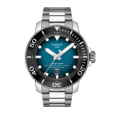 Herrenuhr, Automatik, Tissot Seastar 2000 Professional Powermatic 80