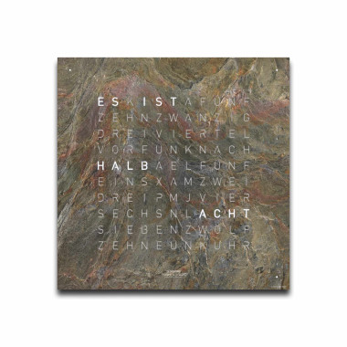 Qlocktwo FRONTCOVER EARTH 45 CREATOR'S EDITION GLINTSCAPE