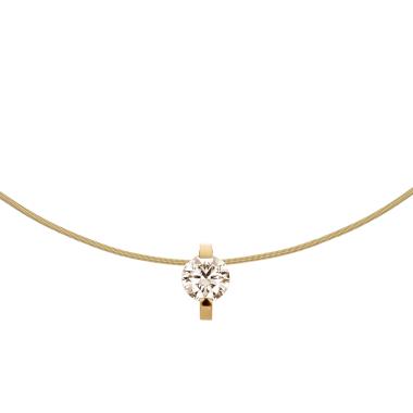 Halsschmuck, Gelbgold, Niessing Princess Anhänger 